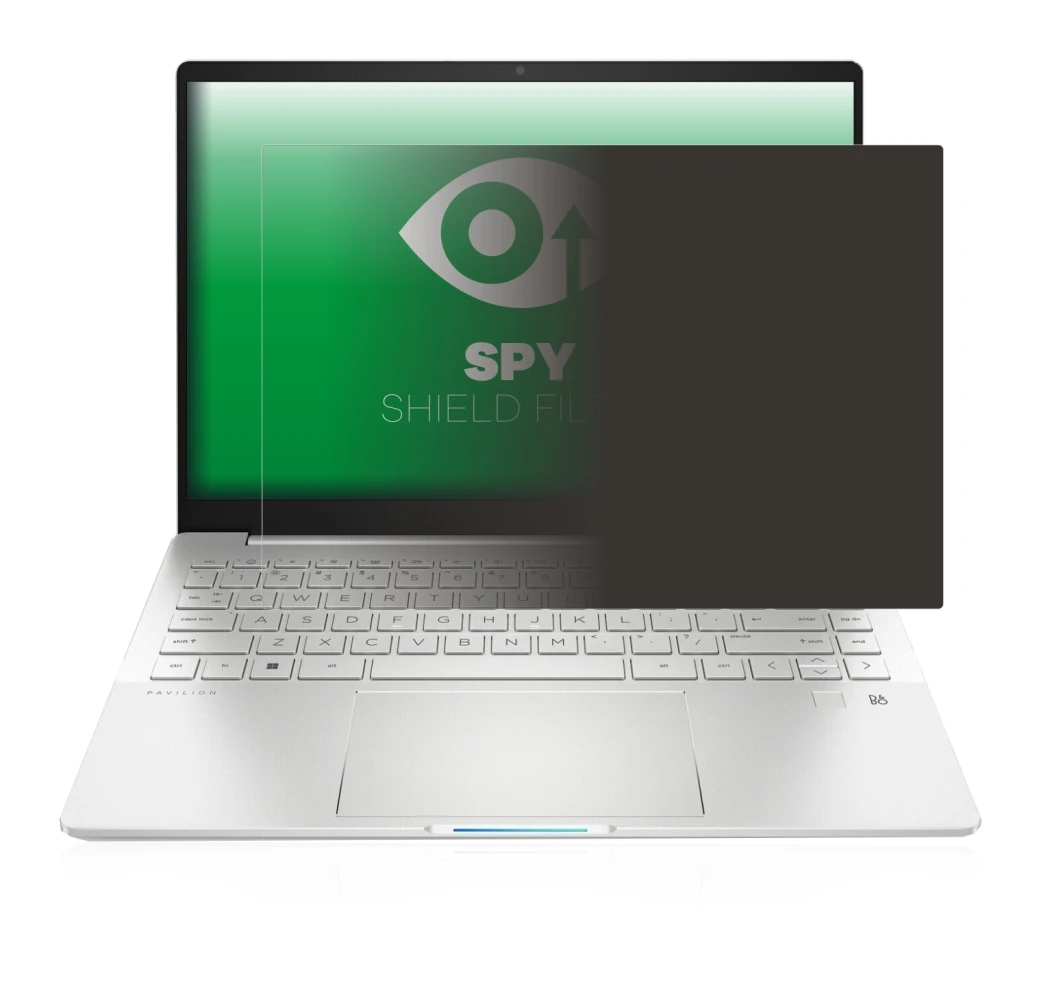 Image of the device HP Pavilion Plus 14-eh with a wide variety of screen protectors.