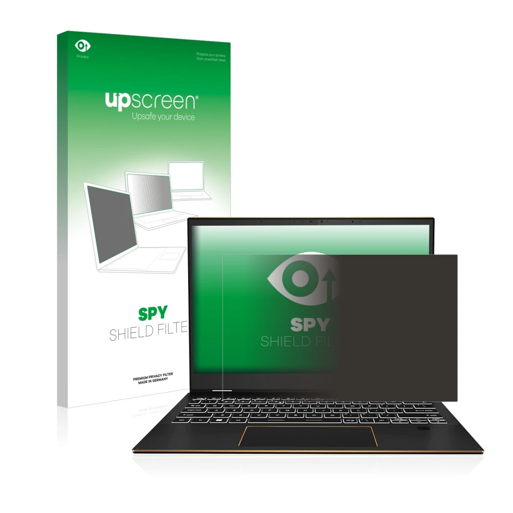 Front side of a product packaging with the brand logo upscreen. Next to it is the device MSI Summit E13 Flip Evo shown with th