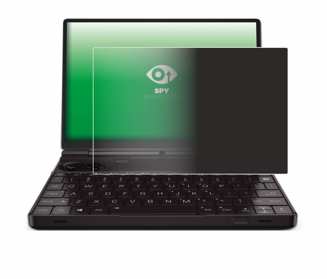 Image of the device GPD Win Max 2 2023 with a wide variety of screen protectors.