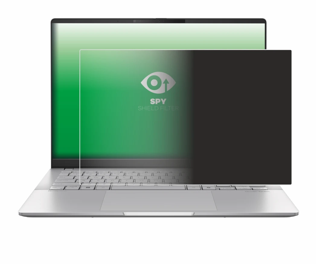 Image of the device ASUS Vivobook S 14 OLED M5406 with a wide variety of screen protectors.
