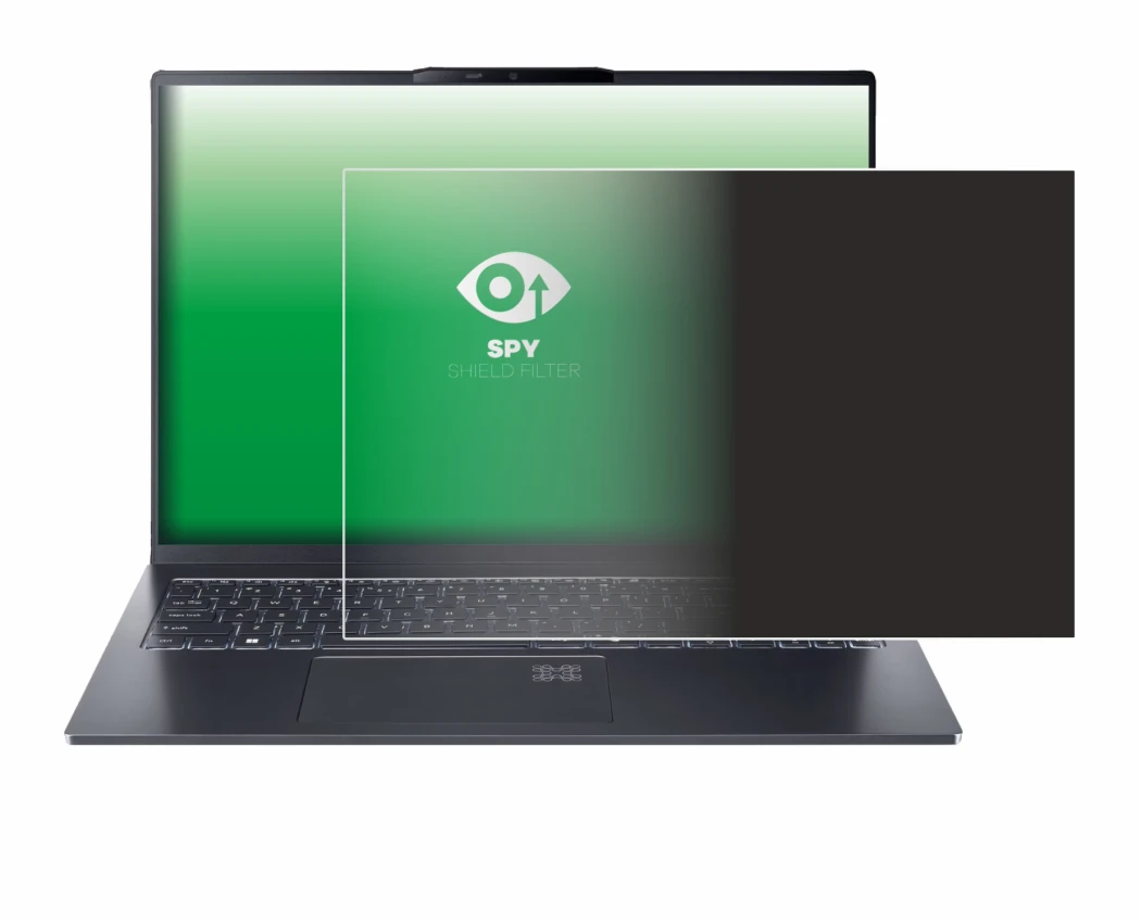 Image of the device Acer Swift Go 16 AI with a wide variety of screen protectors.