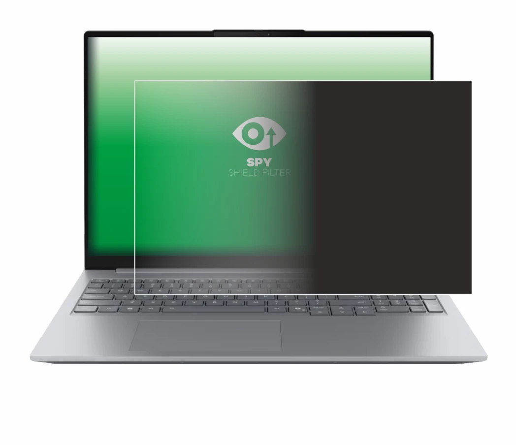 Image of the device Lenovo ThinkBook 16 Gen 8 with a wide variety of screen protectors.