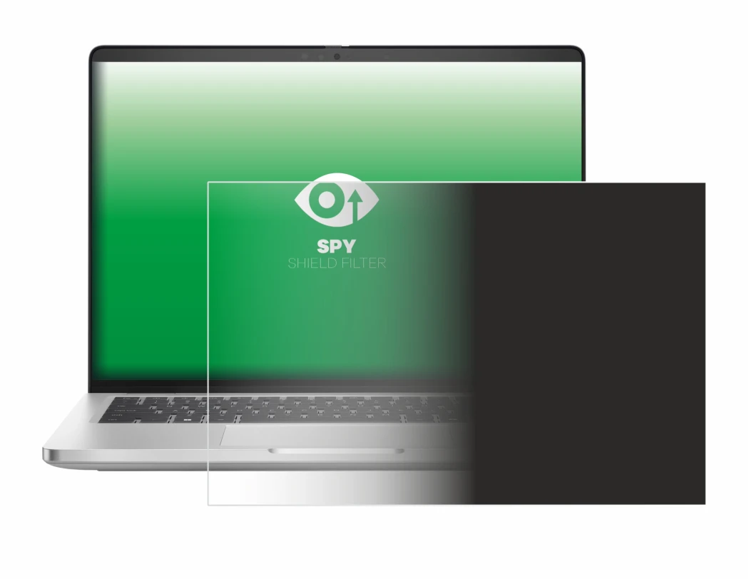 Image of the device Dell Pro 14 Plus PB14250 with a wide variety of screen protectors.