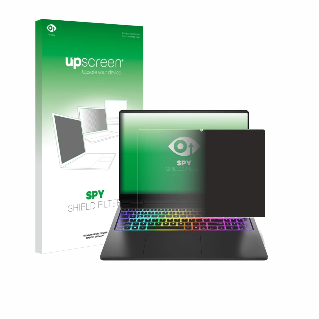 Front side of a product packaging with the brand logo upscreen. Next to it is the device HP Omen Max 16 shown with the corresp