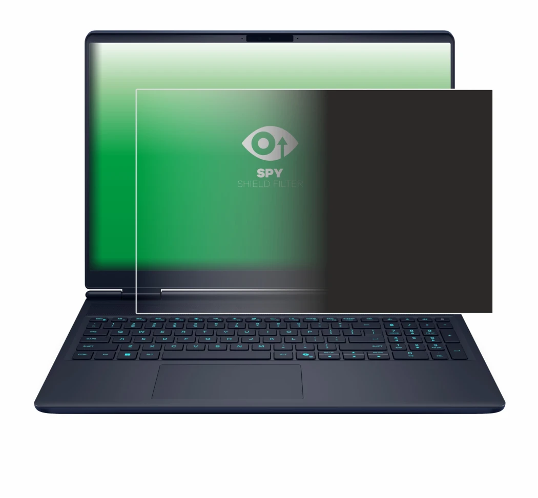 Image of the device Dell Alienware 16X with a wide variety of screen protectors.