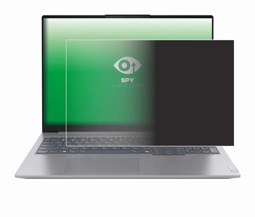 Image of the device Lenovo ThinkBook 16 Gen 7+ with a wide variety of screen protectors.