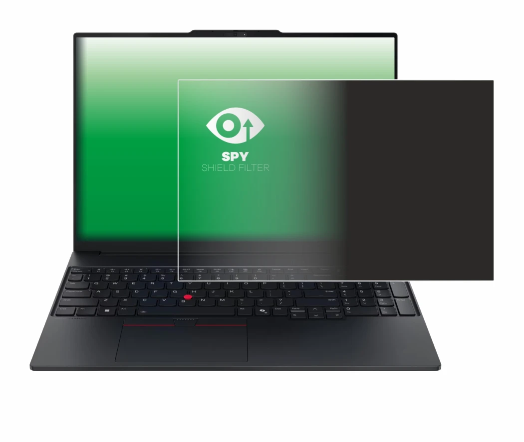 Image of the device Lenovo ThinkPad E16 Gen 4 with a wide variety of screen protectors.