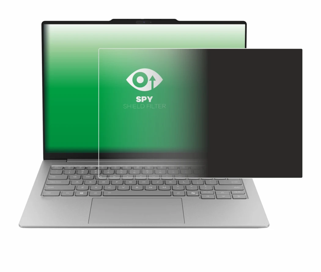 Image of the device Lenovo ThinkBook 14X with a wide variety of screen protectors.