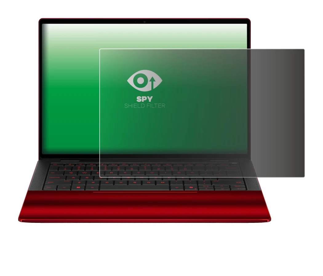 Image of the device HP Scuderia Ferrari Notebook with a wide variety of screen protectors.