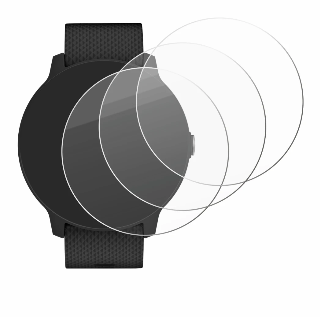 Image of the device Garmin vivoactive 3 Music with a wide variety of screen protectors.