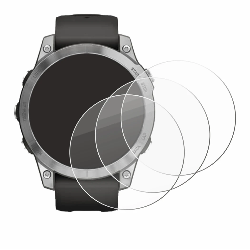 Image of the device Garmin Fenix 7 (47 mm) with a wide variety of screen protectors.
