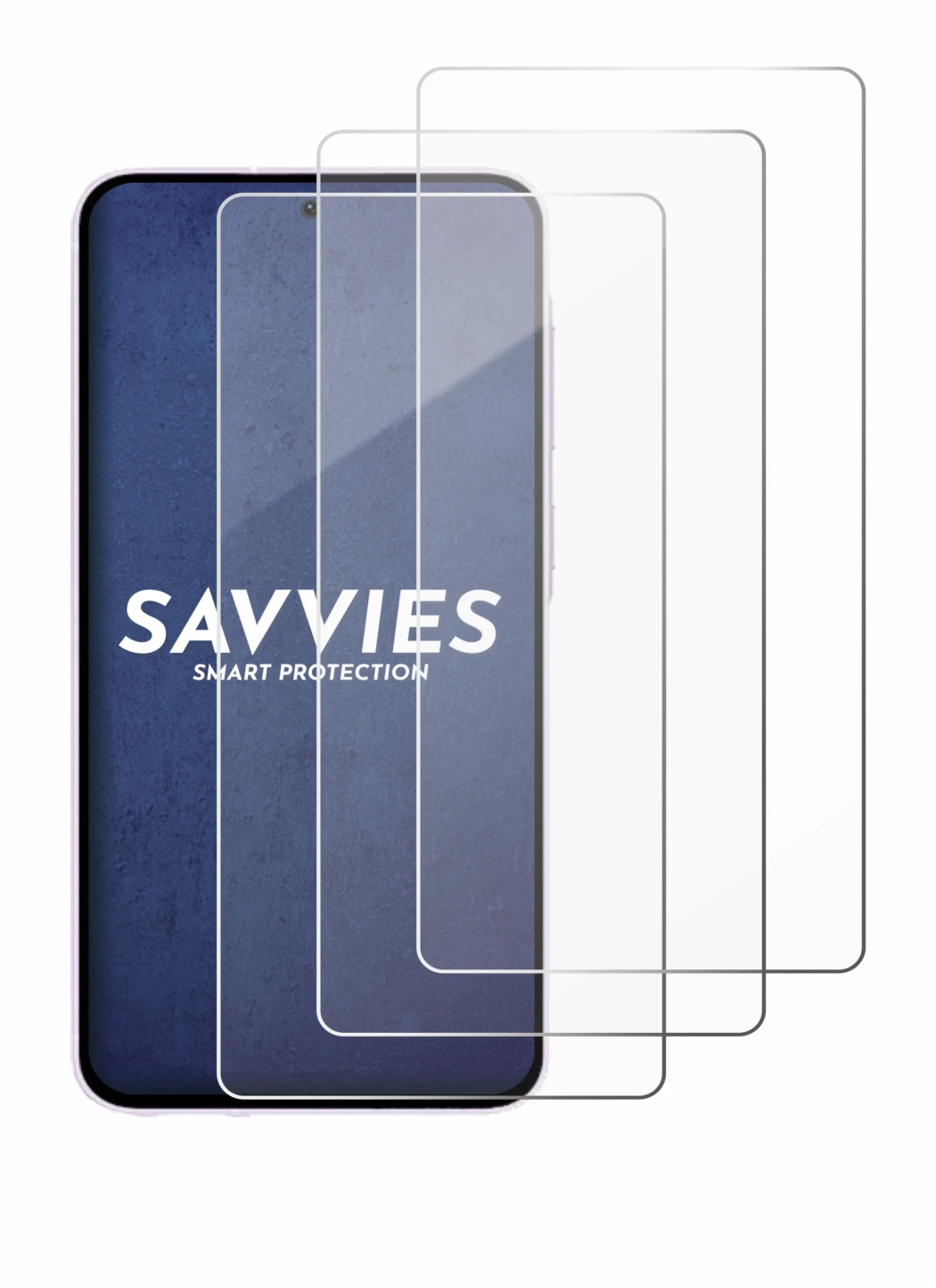 Image of the device Samsung Galaxy A56 5G with a wide variety of screen protectors.