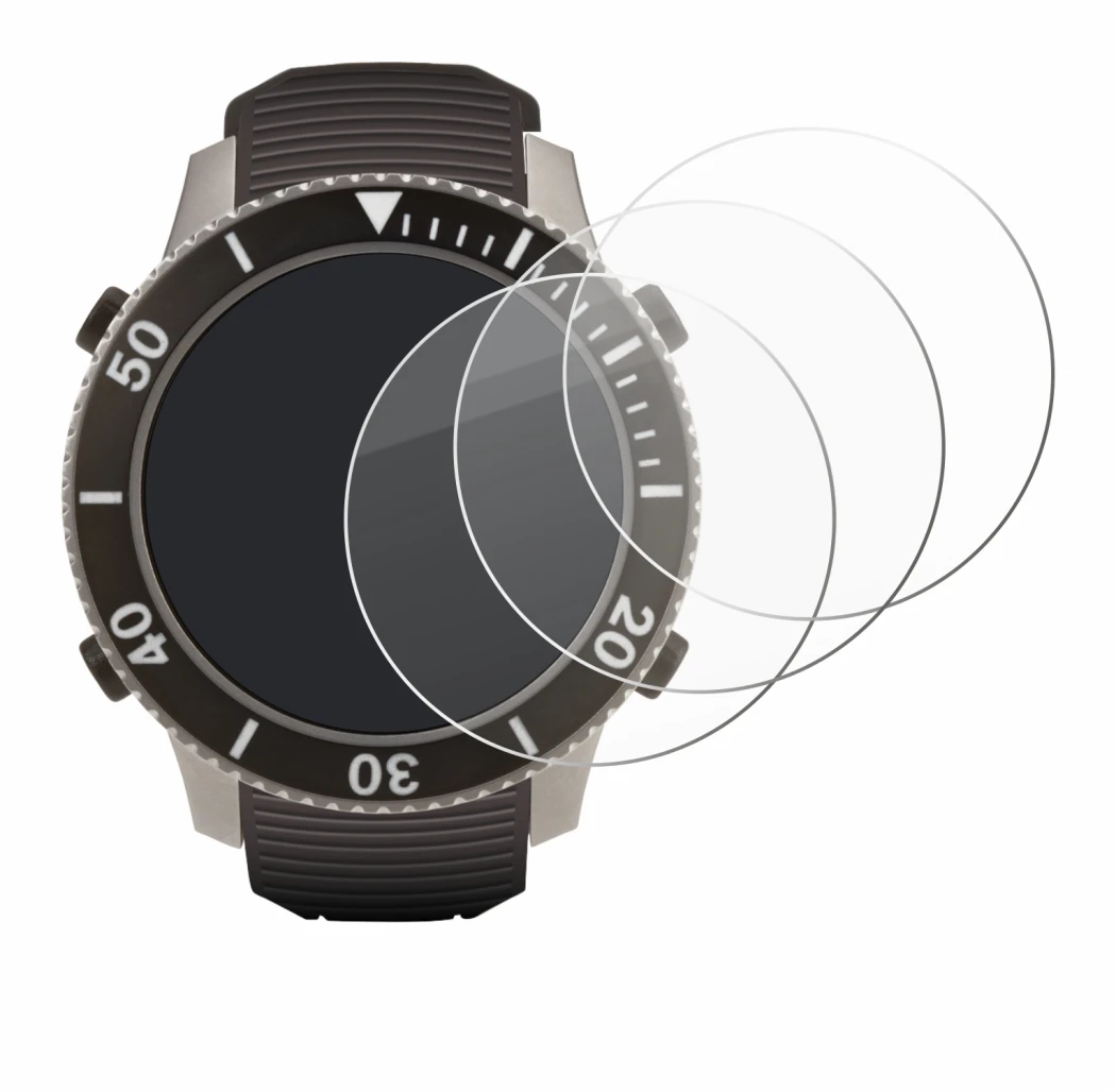 Image of the device SCUBAPRO Galileo G3 Ti with a wide variety of screen protectors.