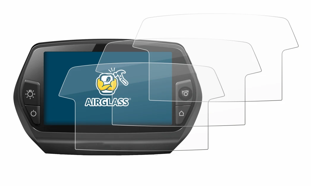 Image of the device Bosch Nyon 2014 with a wide variety of screen protectors.