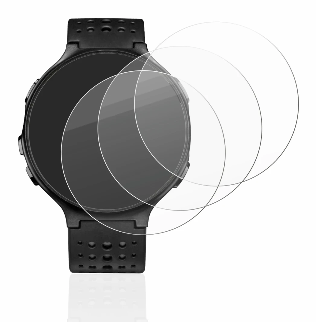 Image of the device Garmin Forerunner 235 with a wide variety of screen protectors.