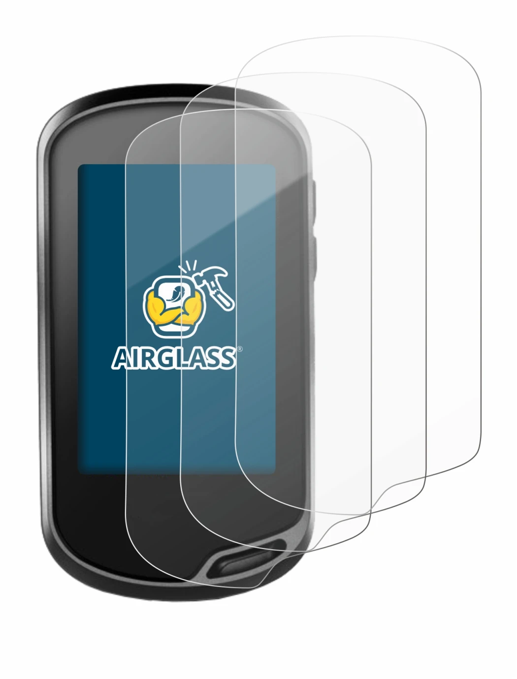 Image of the device Garmin Oregon 700 with a wide variety of screen protectors.