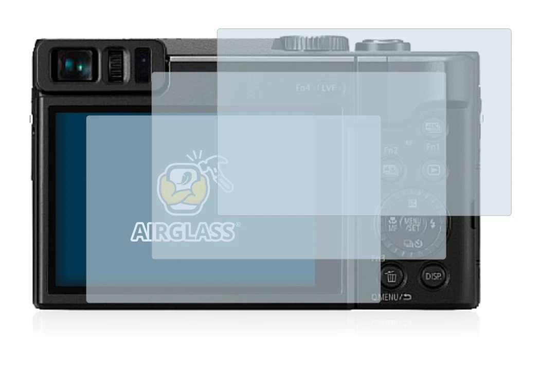 Image of the device Panasonic Lumix DC-TZ91 with a wide variety of screen protectors.