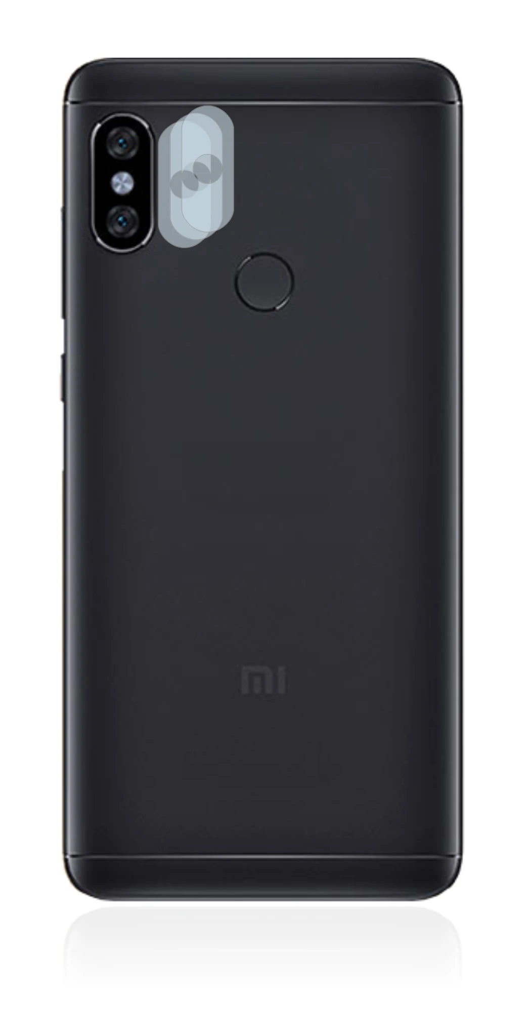 Image of the device Xiaomi Redmi Note 5 (ONLY Camera Lens) with a wide variety of screen protectors.