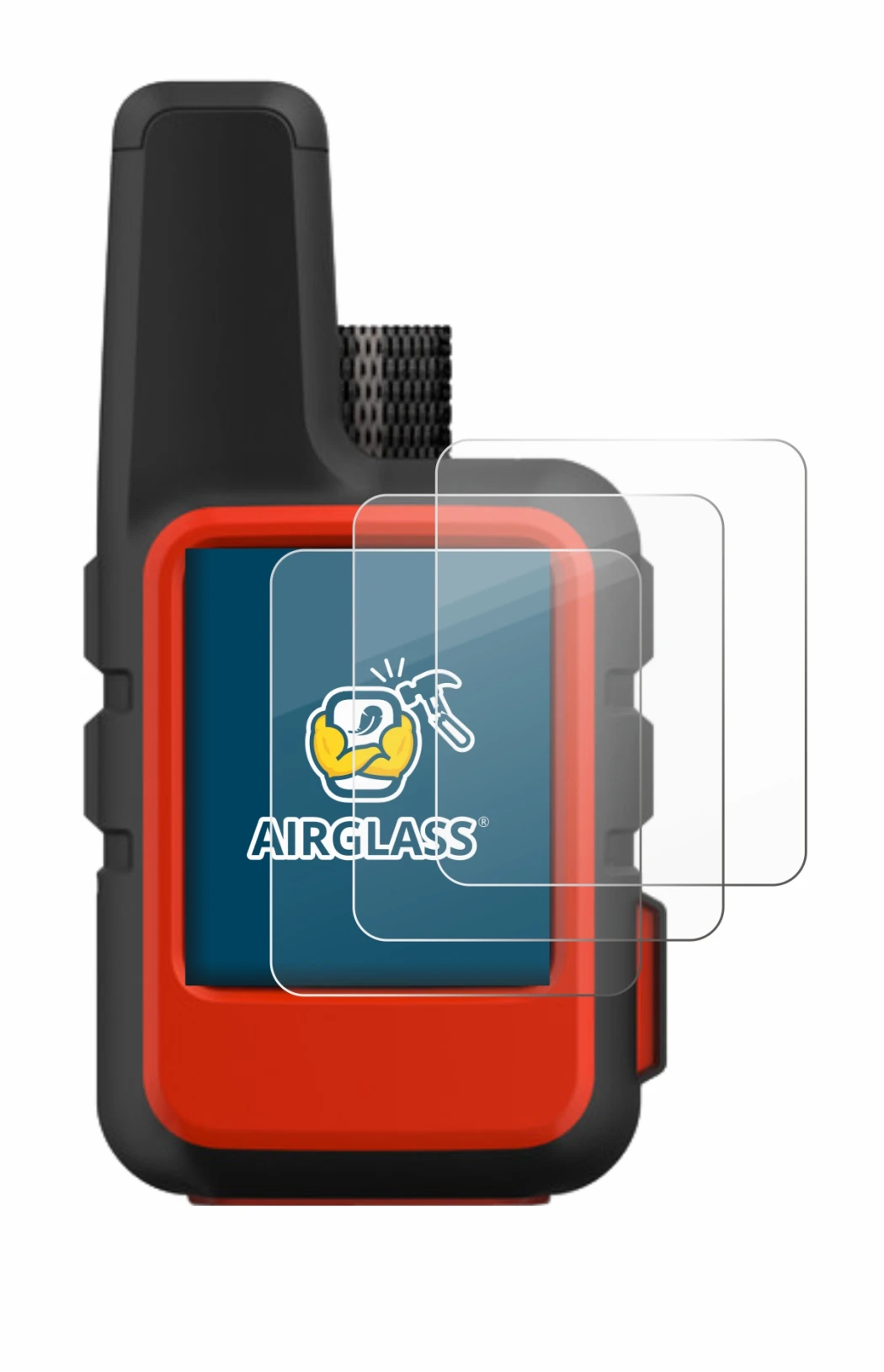 Image of the device Garmin inReach Mini with a wide variety of screen protectors.