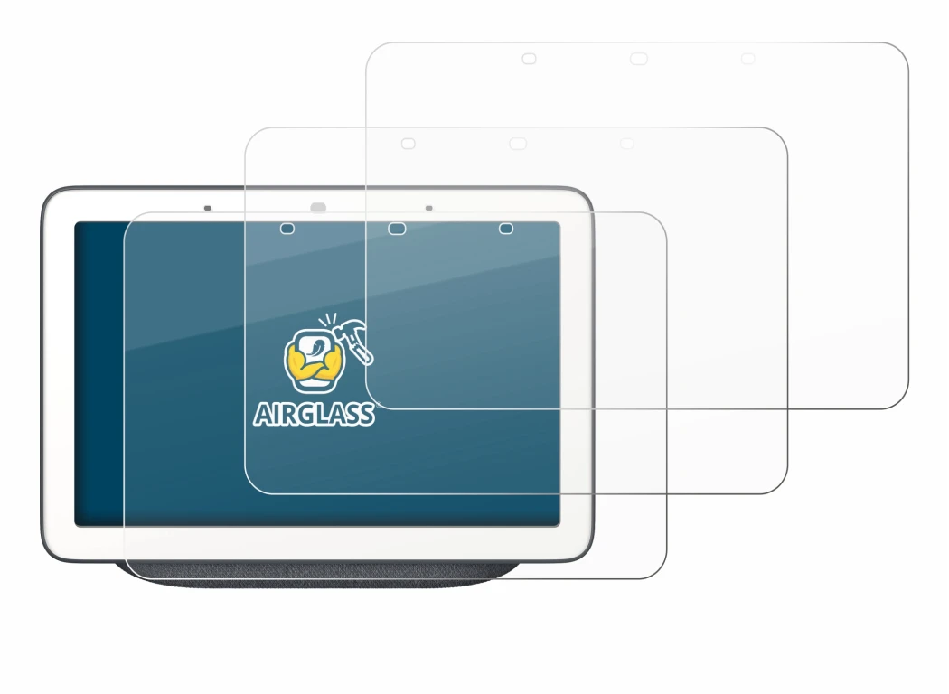 Image of the device Google Home Hub with a wide variety of screen protectors.