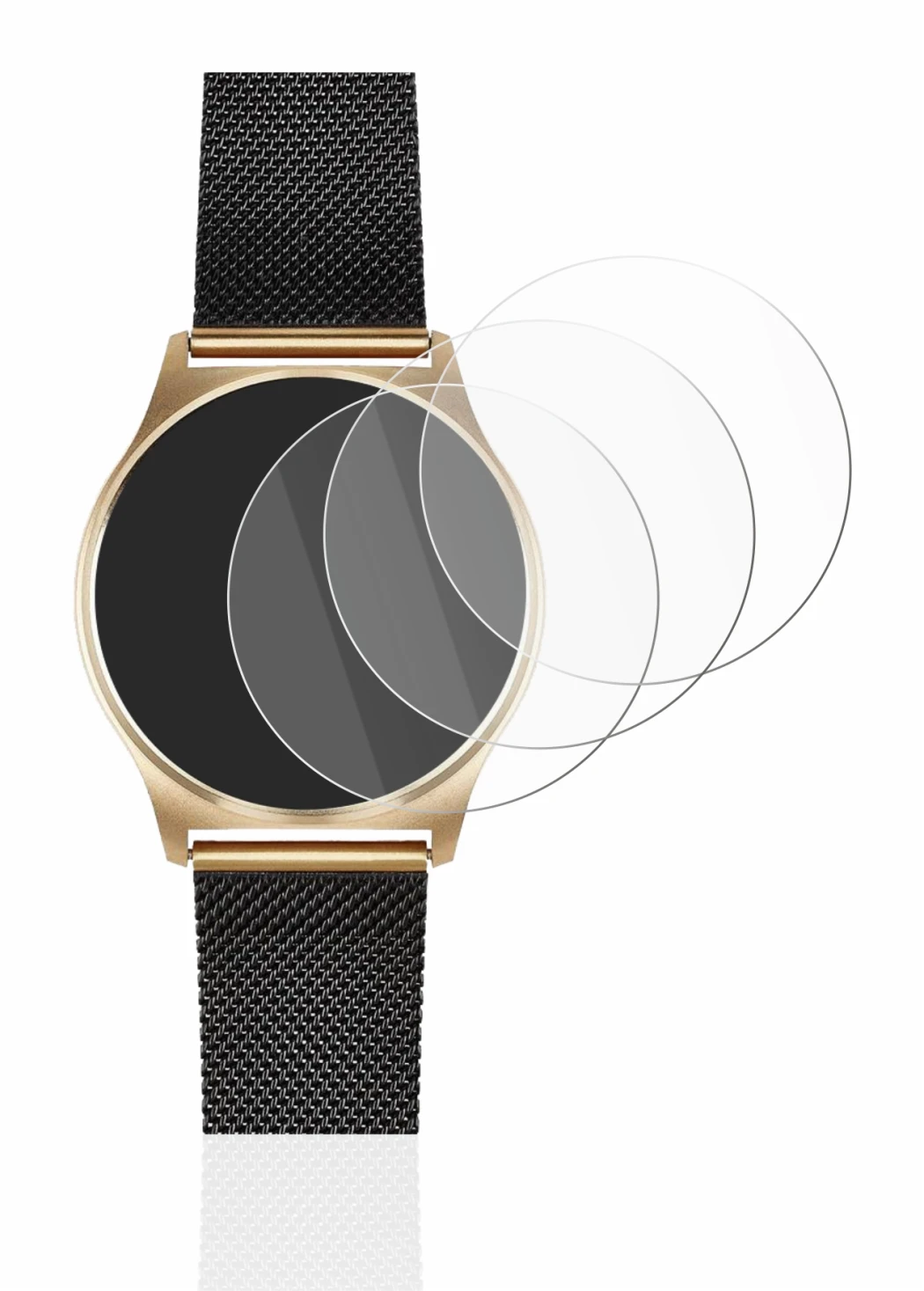 Image of the device Xlyne X-Watch Joli XW Pro with a wide variety of screen protectors.