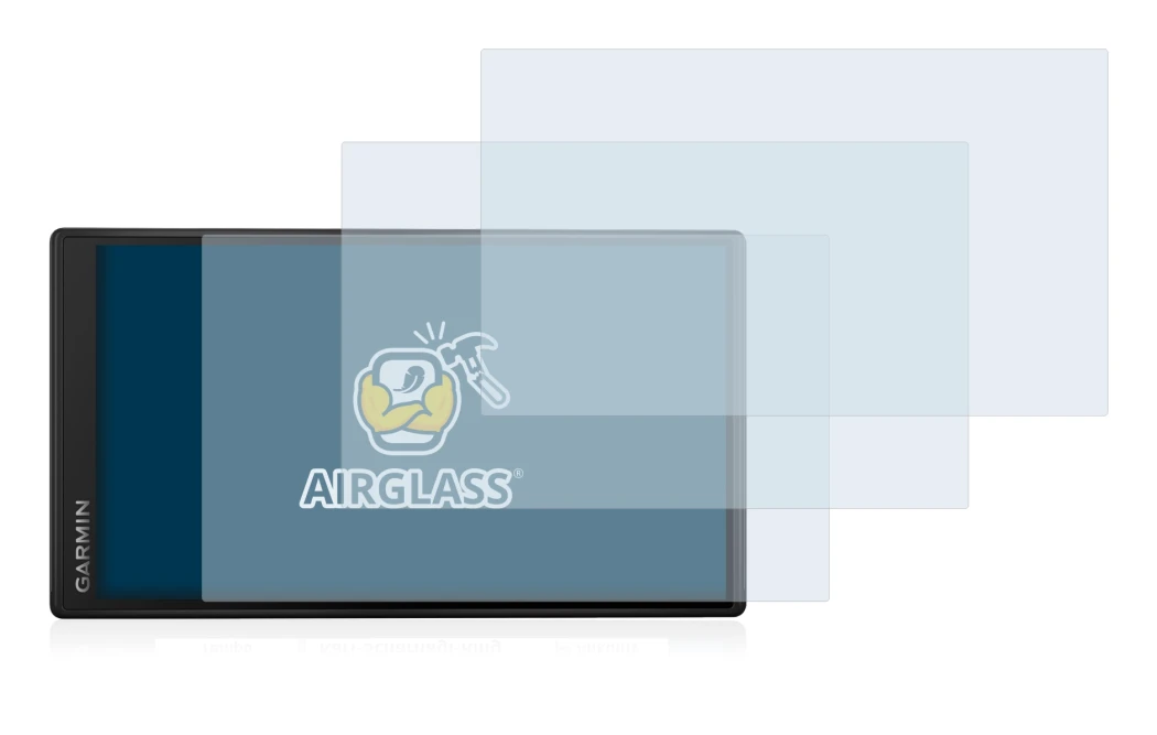 Image of the device Garmin DriveSmart 55 with a wide variety of screen protectors.