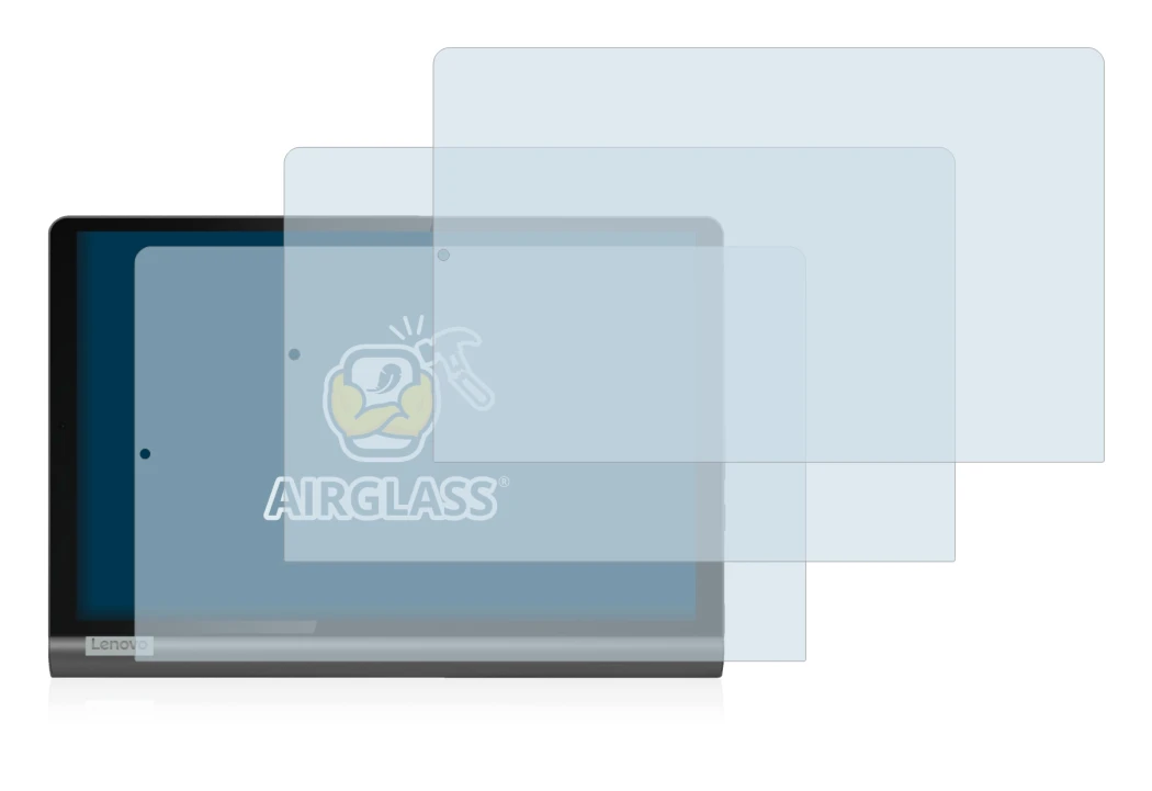 Image of the device Lenovo Yoga SmartTab with a wide variety of screen protectors.