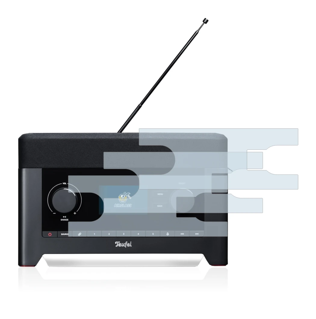 Image of the device Teufel Radio 3sixty with a wide variety of screen protectors.