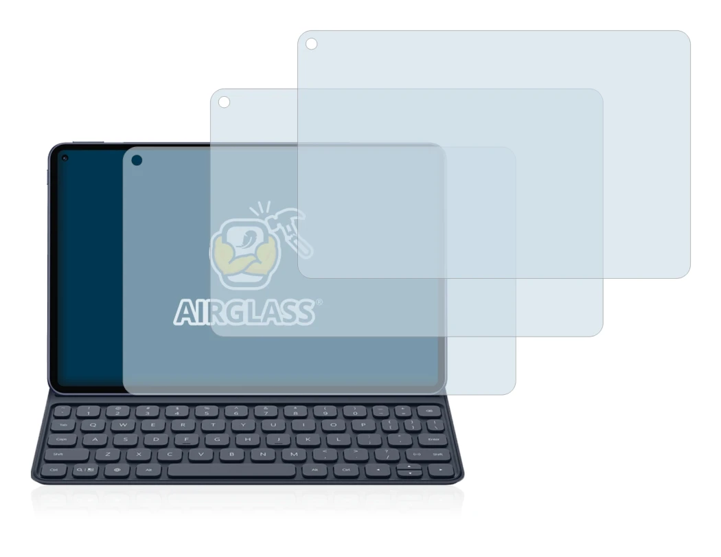 Image of the device Huawei MatePad Pro (2019) with a wide variety of screen protectors.