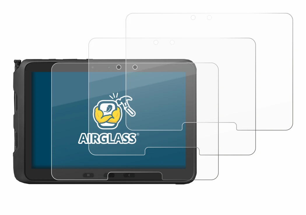 Image of the device Samsung Galaxy Tab Active Pro with a wide variety of screen protectors.