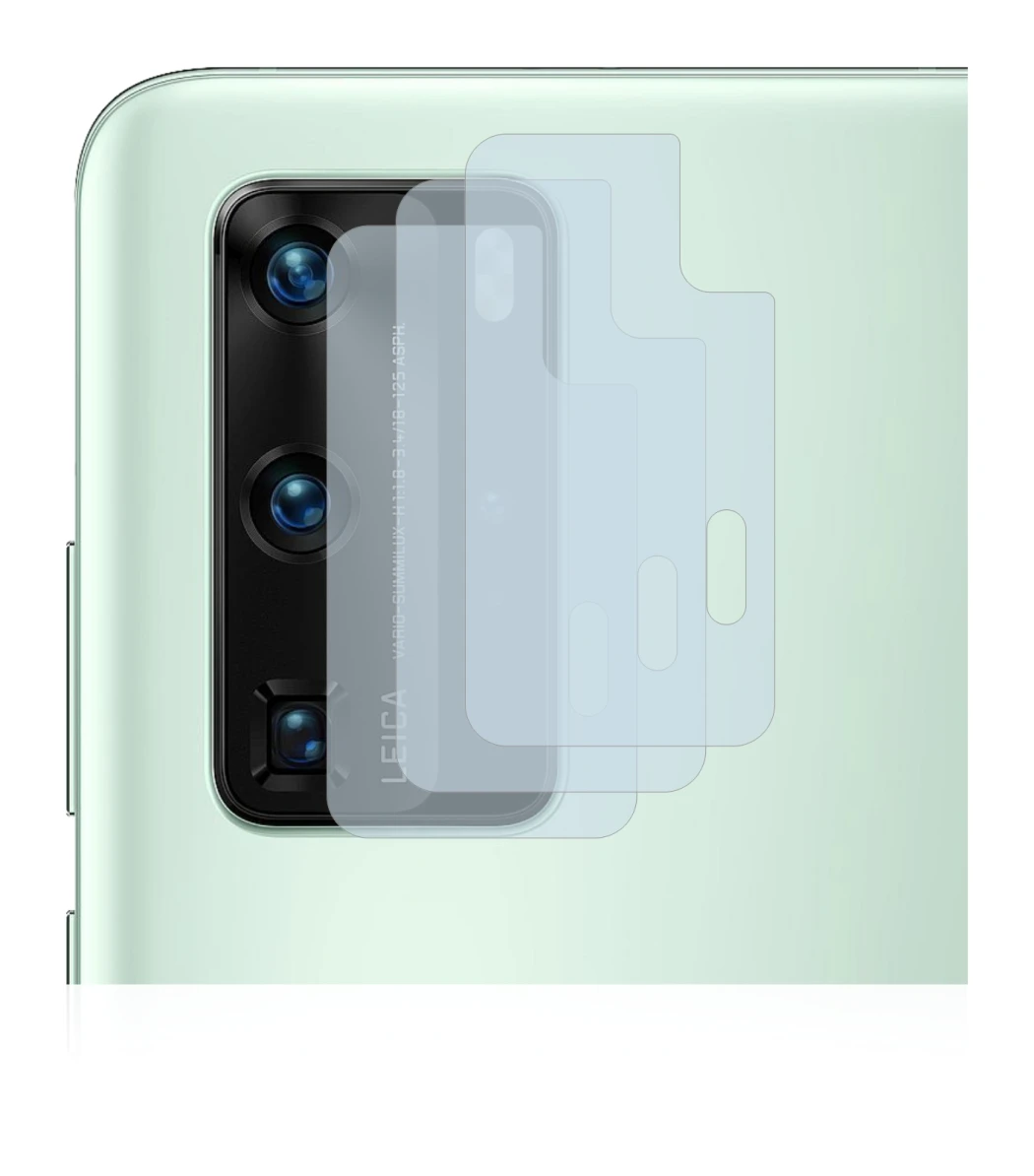Image of the device Huawei P40 Pro (ONLY Camera Lens) with a wide variety of screen protectors.
