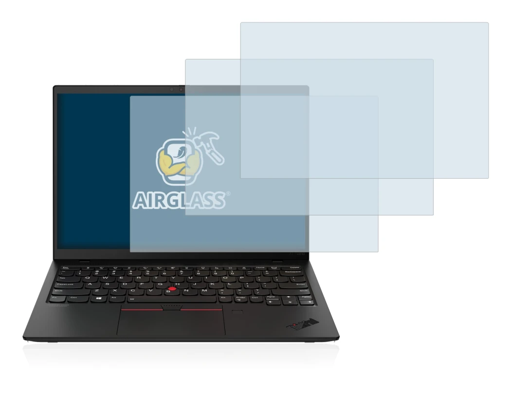 Image of the device Lenovo ThinkPad X1 Nano with a wide variety of screen protectors.