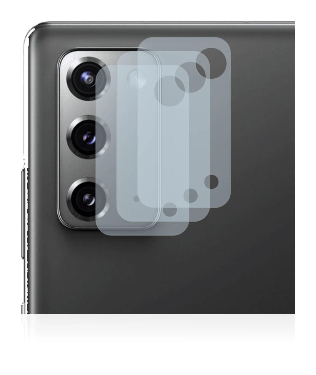 Image of the device Samsung Galaxy Note 20 5G (ONLY Camera Lens) with a wide variety of screen protectors.
