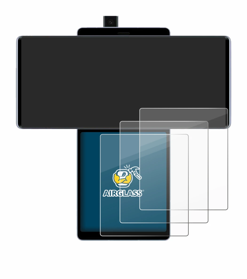 Image of the device LG Wing (Back display) with a wide variety of screen protectors.