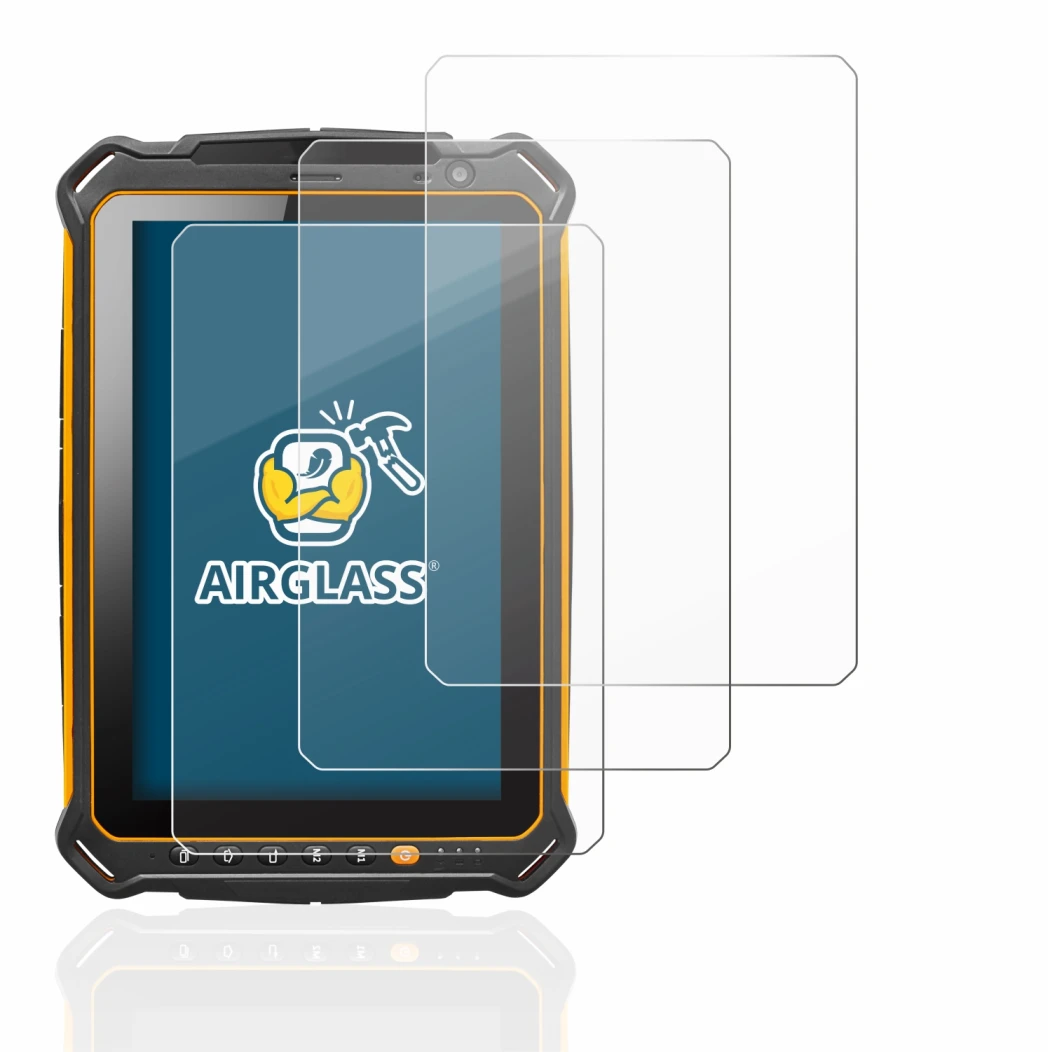 Image of the device i.safe MOBILE IS930.2 with a wide variety of screen protectors.