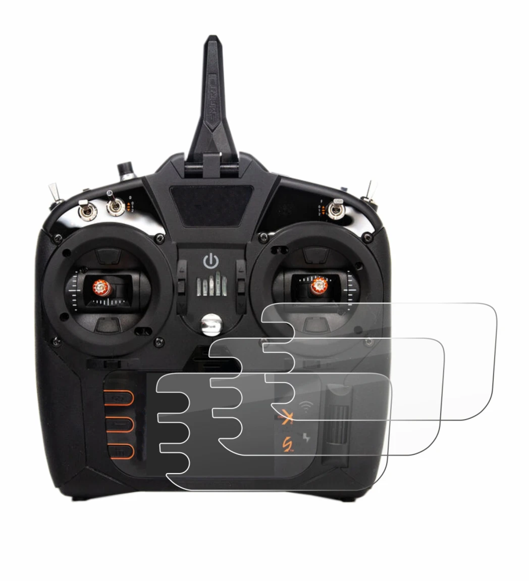 Image of the device Spektrum NX8 with a wide variety of screen protectors.