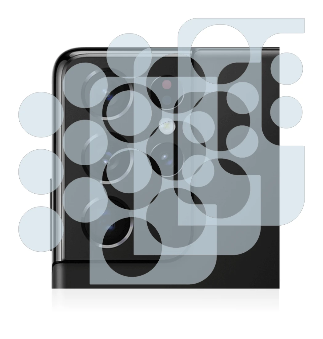 Image of the device Samsung Galaxy S21 Ultra 5G (ONLY Camera Lens) with a wide variety of screen protectors.
