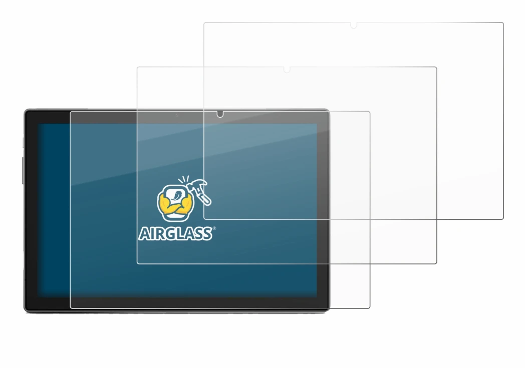 Image of the device Blackview Tab 9 with a wide variety of screen protectors.