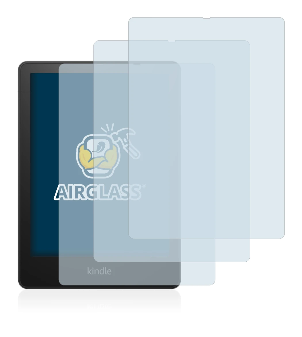 Image of the device Amazon Kindle Paperwhite 2021 Signature Edition with a wide variety of screen protectors.