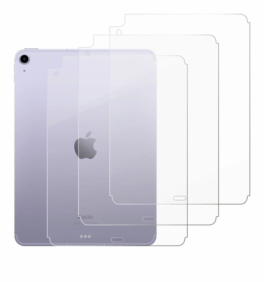 Image of the device Apple iPad Air 5 WiFi 2022 (Back, 5th Gen.) with a wide variety of screen protectors.