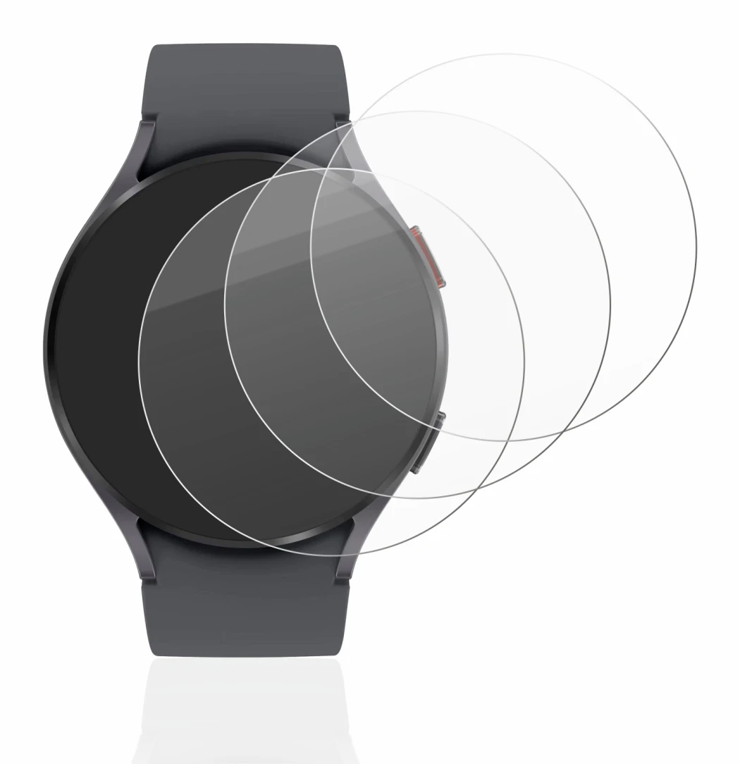 Image of the device Samsung Galaxy Watch 5 (44mm) with a wide variety of screen protectors.