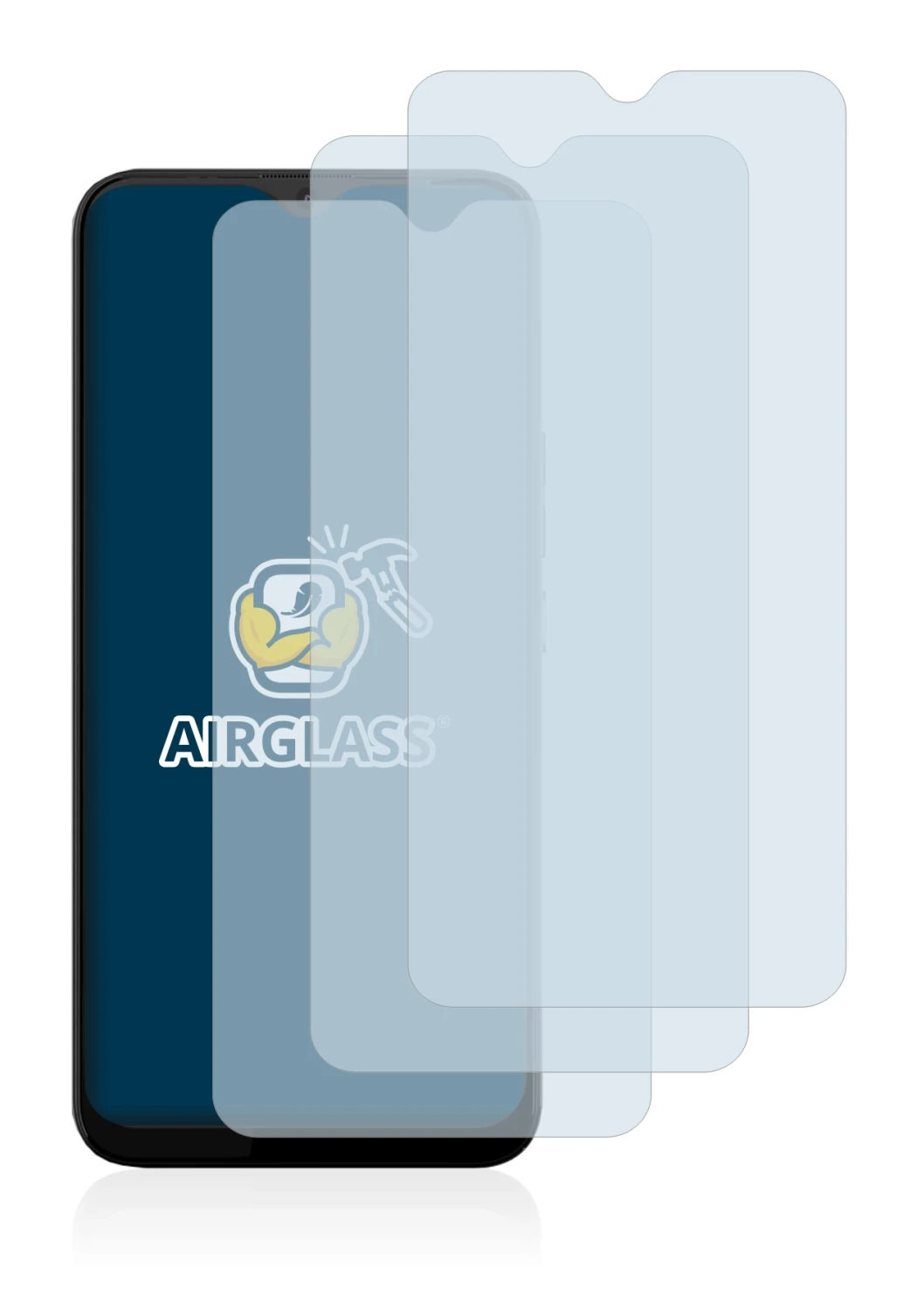 Image of the device Gigaset GS5 Lite with a wide variety of screen protectors.