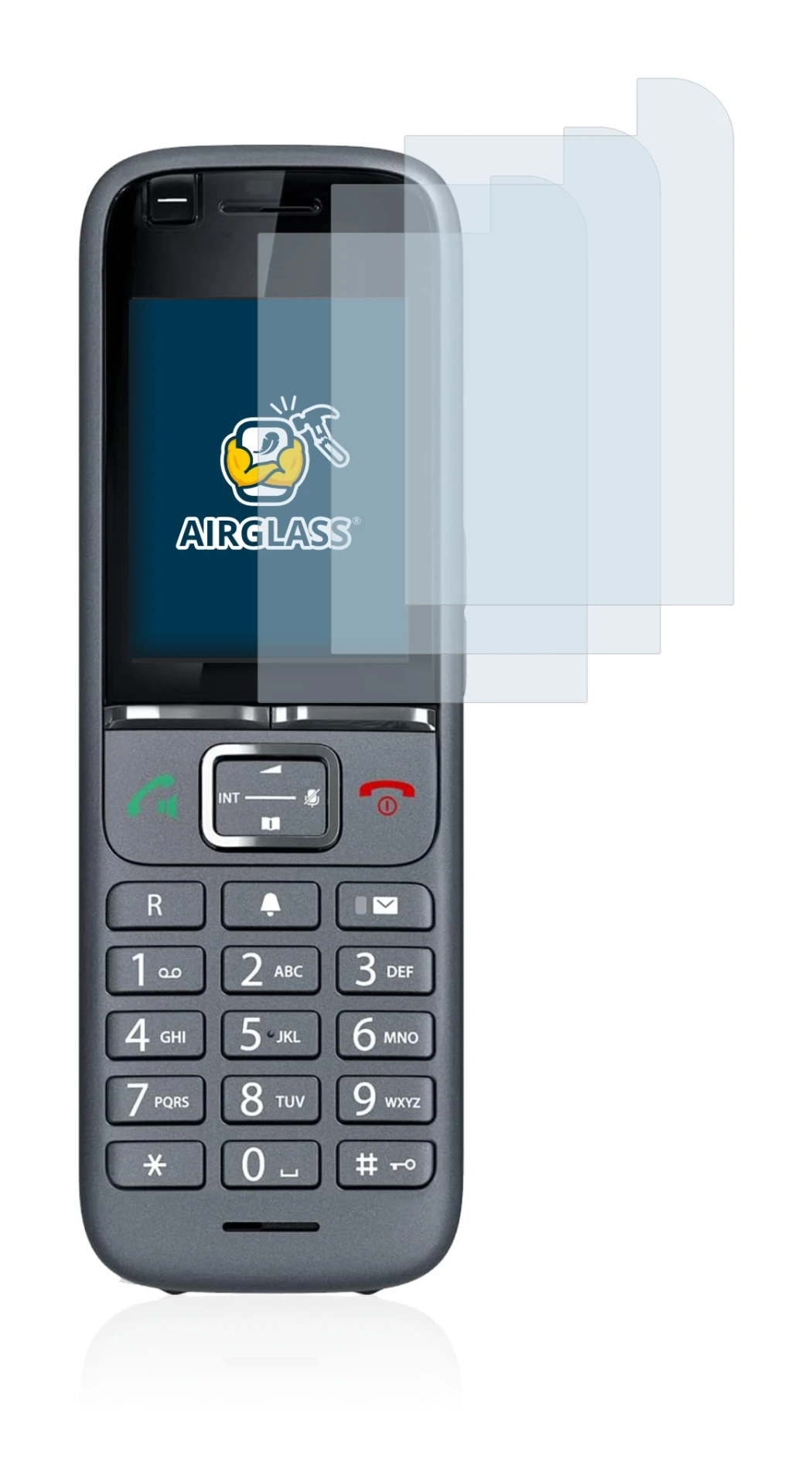 Image of the device Gigaset S700H PRO with a wide variety of screen protectors.