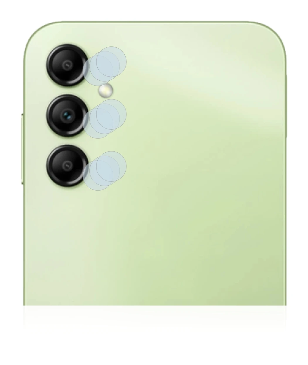Image of the device Samsung Galaxy A14 5G (ONLY Camera Lens) with a wide variety of screen protectors.