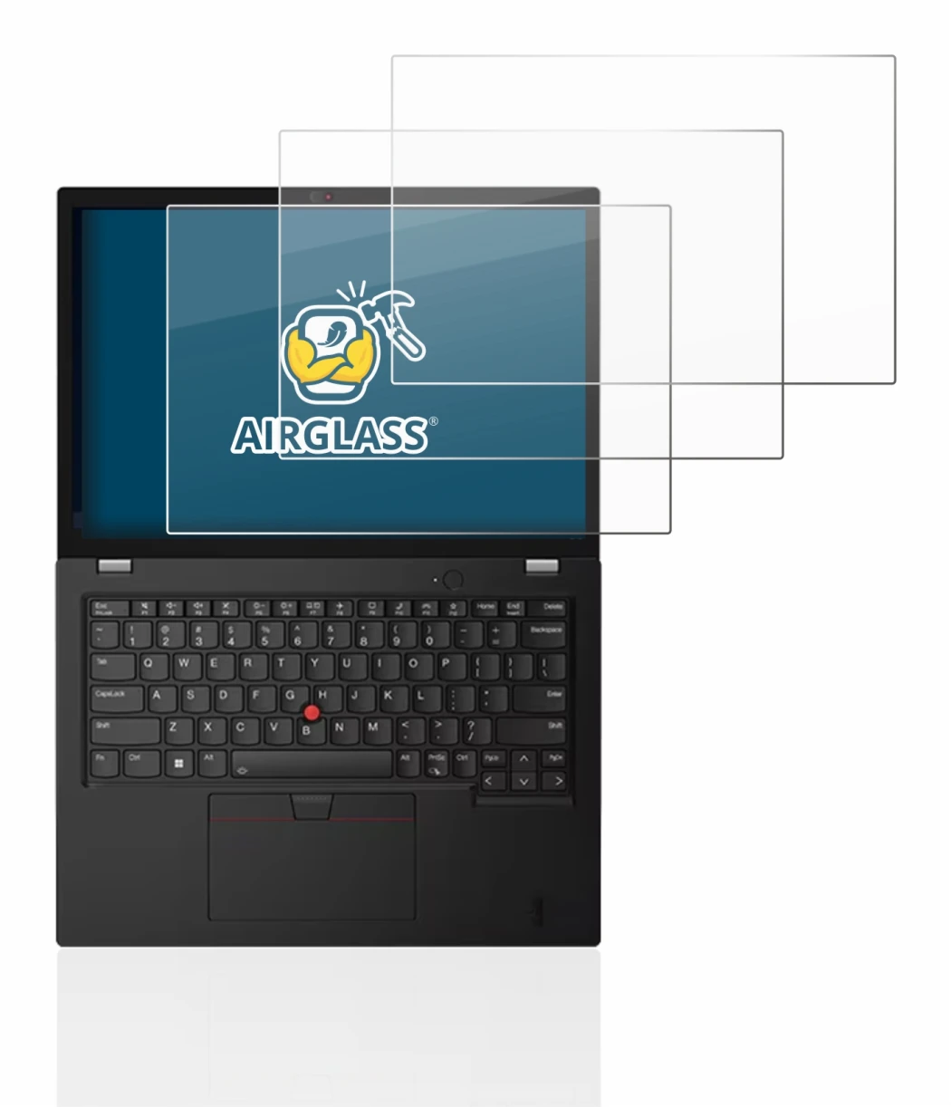 Image of the device Lenovo Thinkpad L13 Gen 3 with a wide variety of screen protectors.