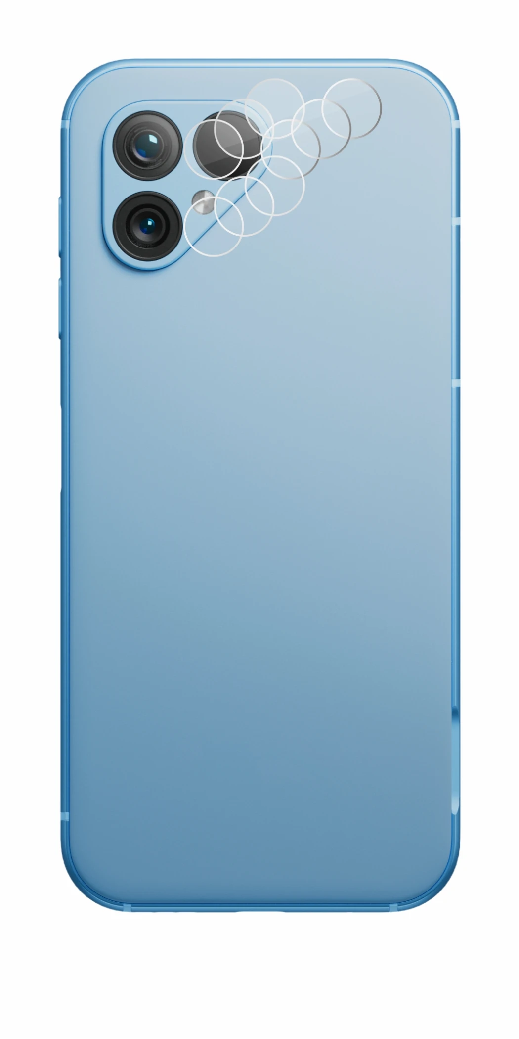 Image of the device Fairphone 5 (ONLY Camera Lens) with a wide variety of screen protectors.