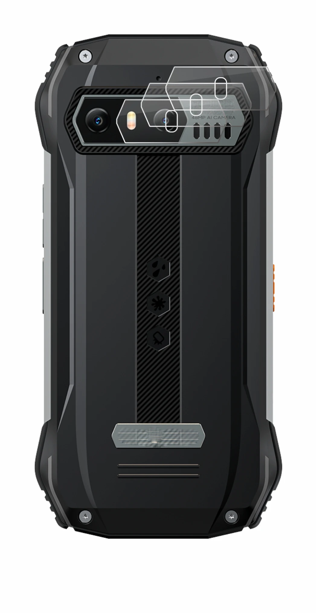 Image of the device Blackview N6000 (ONLY Camera Lens) with a wide variety of screen protectors.