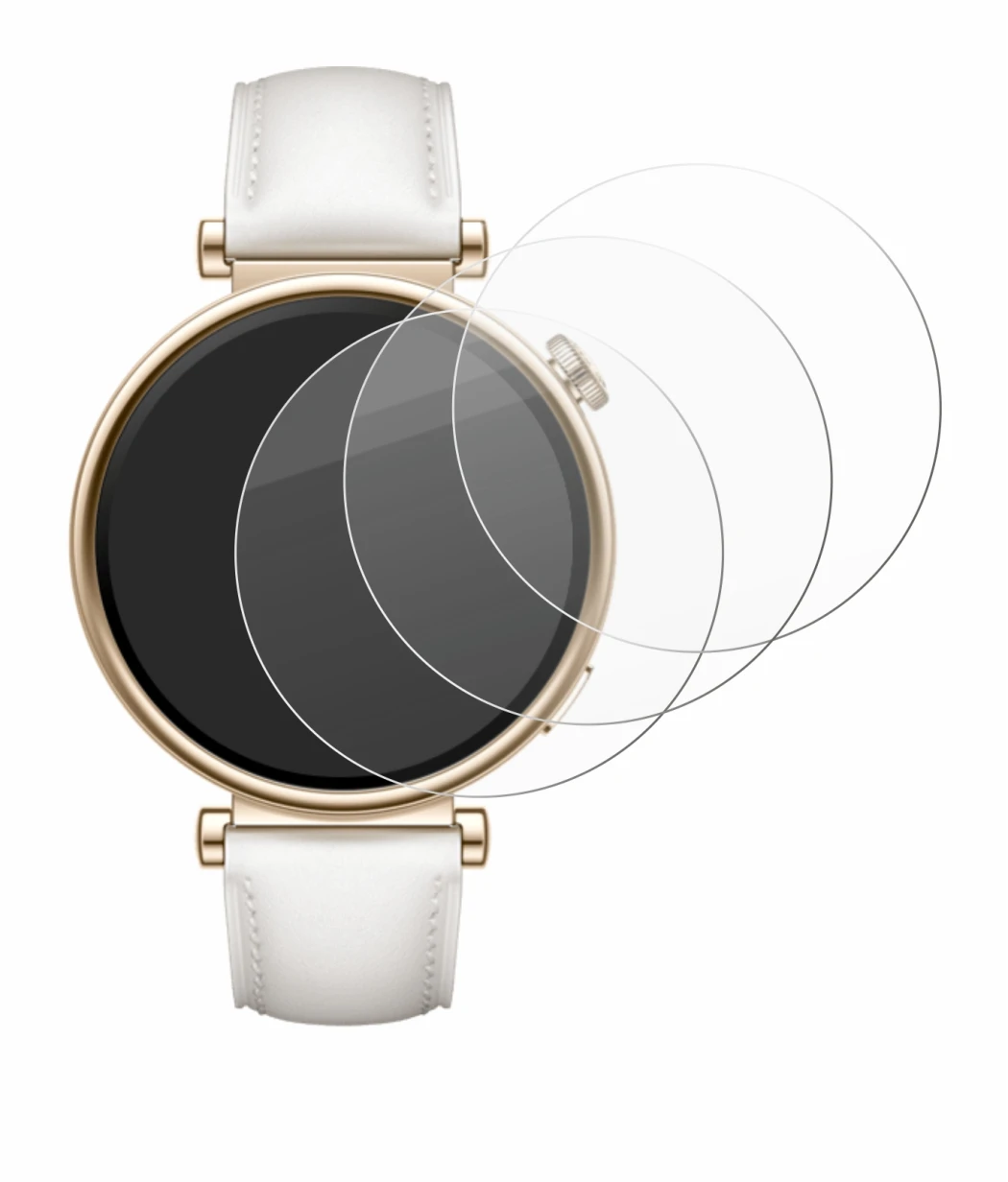 Image of the device Huawei Watch GT 4 (41mm) with a wide variety of screen protectors.