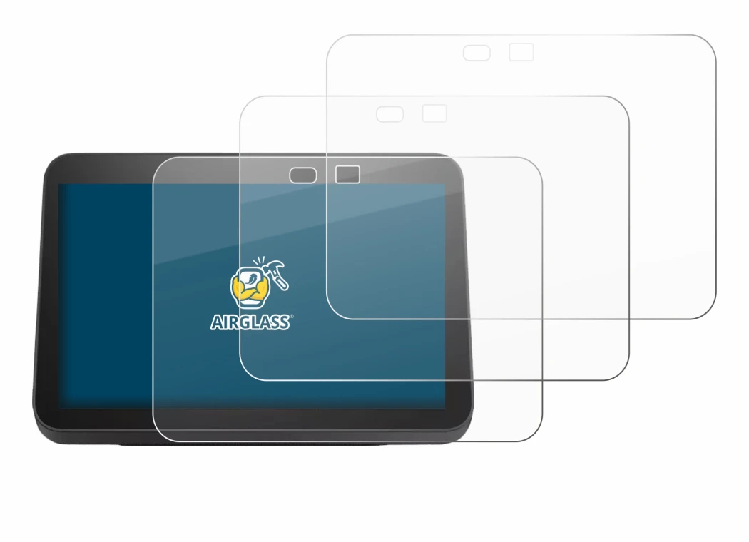 Image of the device Amazon Echo Show 8 2023 (3th Gen.) with a wide variety of screen protectors.