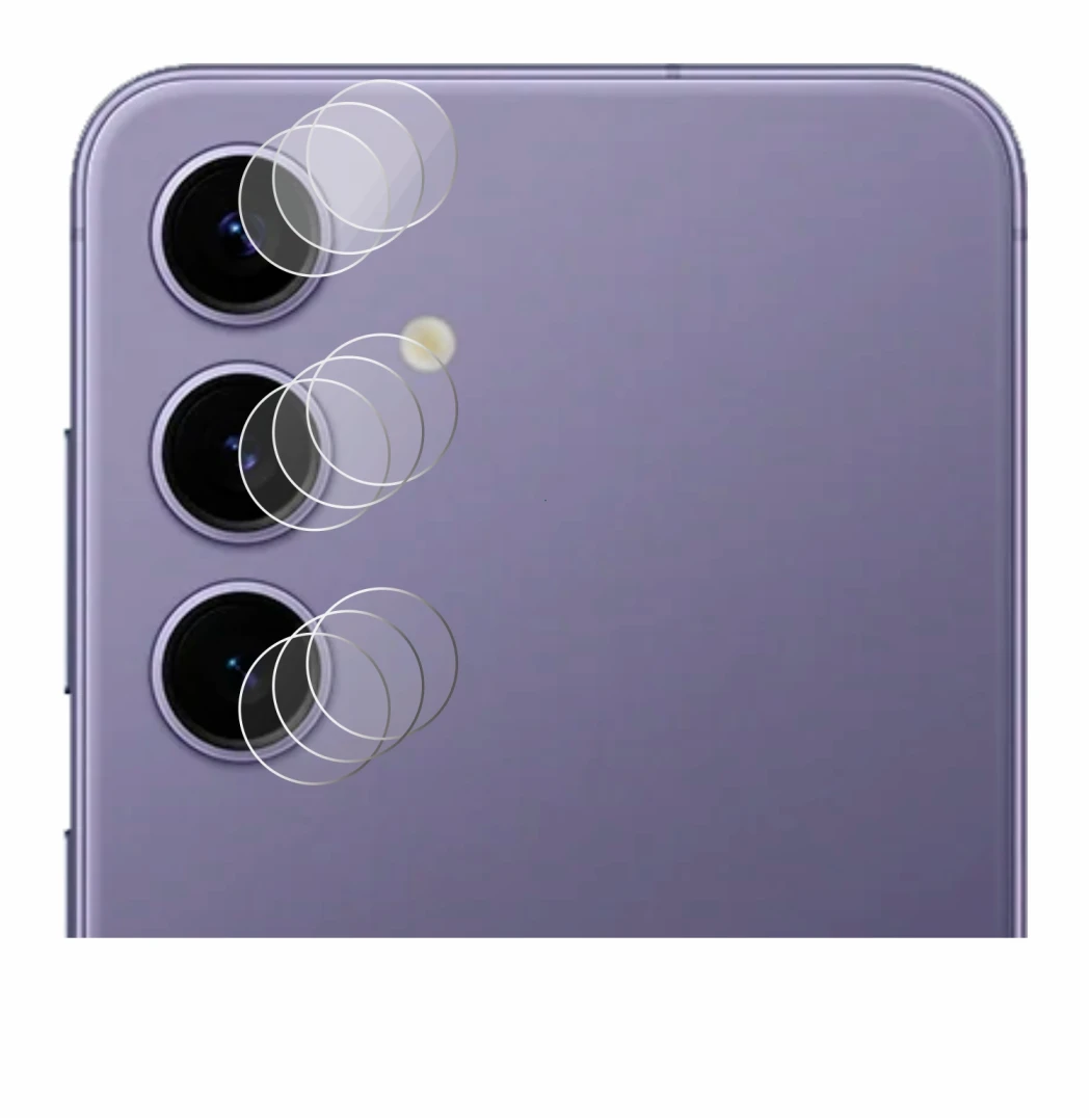 Image of the device Samsung Galaxy S24 (ONLY Camera Lens) with a wide variety of screen protectors.